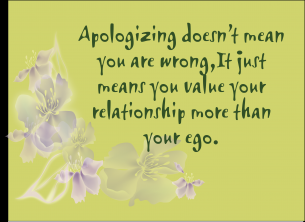 Quotes about Love Apologize