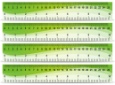 Green Wave Rulers 10 Inches