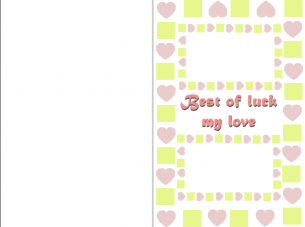 All The Best Greeting Cards - All the best my love