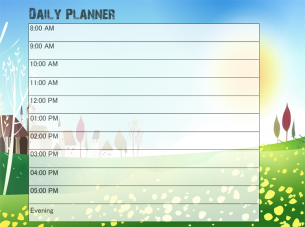 Home Daily Planner 