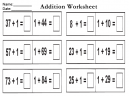Another Addition Worksheet
