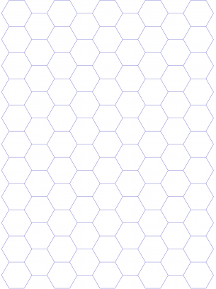 Hectagon Graph Paper