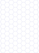 Hectagon Graph Paper