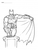 Batman wings Coloring Pages