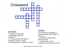 Blue Crossword Puzzles