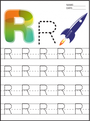 Preschool Worksheets Letter R