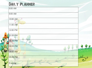 Able Daily Planners Templates