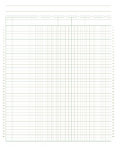 85 x 11 Graph Paper 