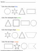 Tracing Circles Worksheet