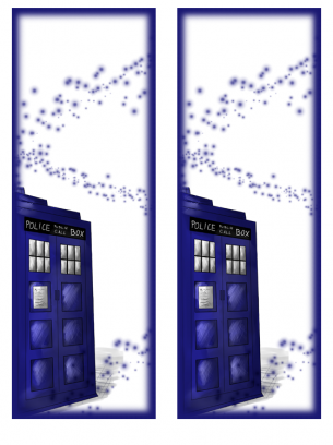 Doctor Who Tardis Bookmark 