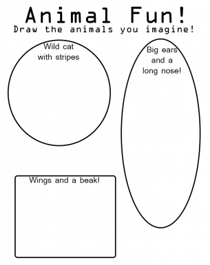 Animal Fun Preschool Worksheet