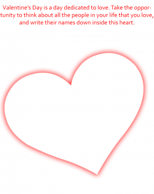 Valentine's Day Important Worksheets