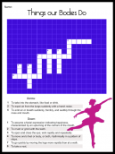 Things Our Bodies Do Crossword Puzzle