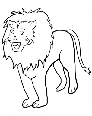 Lion Coloring Pages Sheets