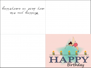 Fairy Birthday Cards