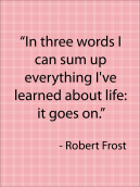 Quotes about Life Frost