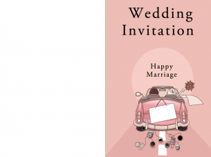 Wedding Invitations 'Just Married'