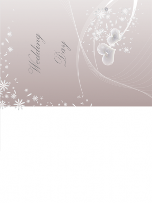 Hearts Wedding Invitation