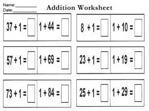 Another Addition Worksheet