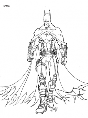 Coloring Pages Batman 