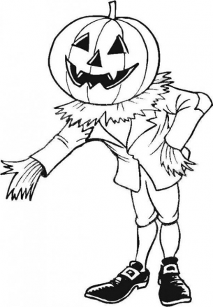 Halloween Coloring Pages Pumpkin