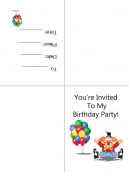 Party Invitations Joker