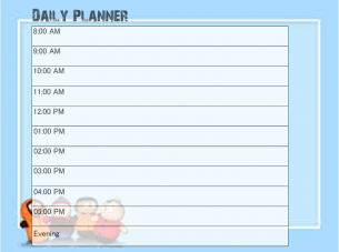 Kids Daily Planners