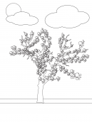 Tree Coloring Sheets