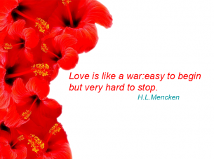 Love Quotes by HL Mencken