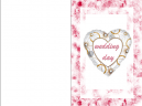 Wedding Day Printable Cards