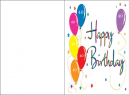 Printable 40th Birthday Card - Free Birthday cards to make