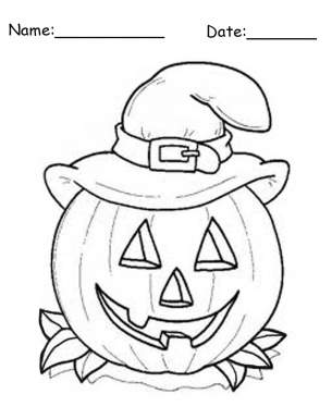 Free Pumpkin Coloring Pages