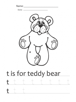 Bear Printable Worksheets