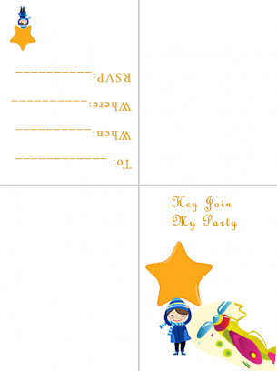 Customizable Invitation Free Printable 