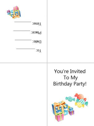 Bee Invitation Template