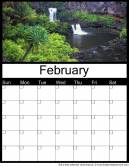 Printable February 2014 Calendars 