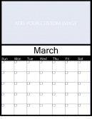 Customize March 2015 Calendar