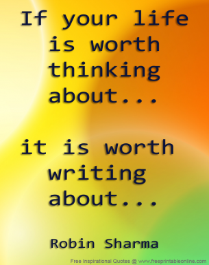 Is Your Life Worth Writting About?