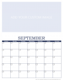 Customize September 2015 Calendar
