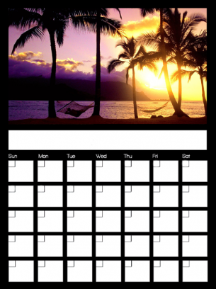 New May Calender for this year - Printable Monthly Calendar with stunning image