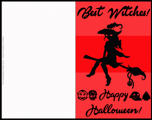 Best Witches Halloween Invitation