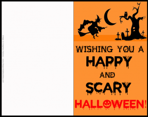 Happy and Scary Halloween Invitation