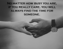 Finding The Time For Loved Ones   True Quote: 