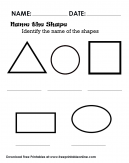 Name the shape - Identify the name of the shape