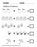Math solution for kids to practice. There are a number of problems to solve specifically for Grade One of Primary School