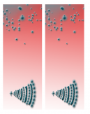Blue Christmas Tree Bookmark