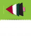 Christmas Tree Merry Christmas Card 