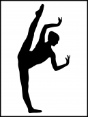 Ballerina Stencils