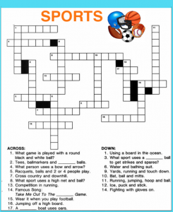 Crosswords on Sport and Leisure BUNDLE