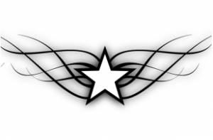 Tribal Star Tattoo Designs for Women